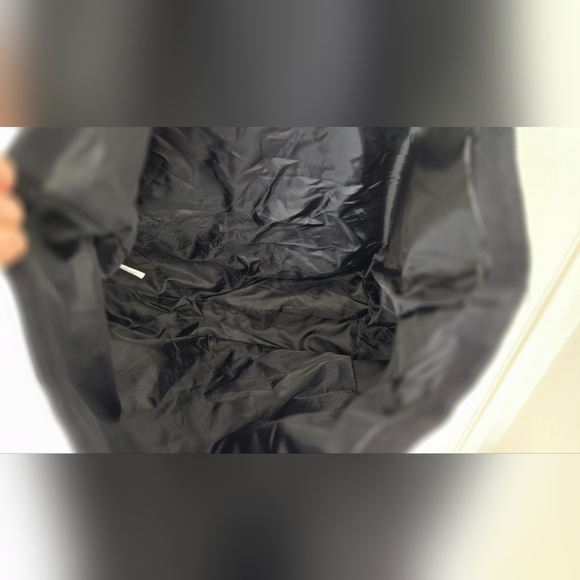 Victoria's Secret Extra Large Black Canvas Tote Bag - Picture 5 of 6